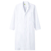 【再検品商品】自重堂 メンズシングルコート ホワイト EL WH2114 1枚　白衣　ドクターコート（わけあり品）