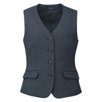 【再検品商品】ボンマックス ベスト グレイ 11号 AV1293 1着（わけあり品）