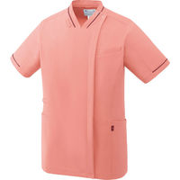 【再検品商品】チトセ ファスナースクラブ 兼用 コーラルピンク L MZ-0500 1枚　スクラブ（わけあり品）