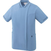 【再検品商品】チトセ ファスナースクラブ 兼用 ブルー M MZ-0500 1枚　スクラブ（わけあり品）