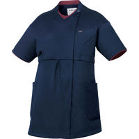 【再検品商品】チトセ マタニティスクラブ ネイビー M UN-0406 1枚　スクラブ（わけあり品）