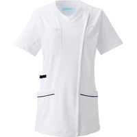 【再検品商品】KAZEN レディススクラブ半袖 981-18 M 1枚　スクラブ（わけあり品）