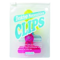 ベロス クリアケースパック 中 透けるトンクリップ クリアカラーMIX ACS-203CM 1袋(3個)