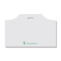 シモジマ HEIKO 手抜きポリ袋 バイオハンディバッグ YL ナチュラル 006960924 1束(100枚)