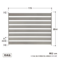 タカショー シンプルボーダーフェンス