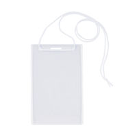 共栄プラスチック 吊下げタッグ名札(ハガキサイズ)10枚入 C-226-10-W 1パック