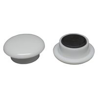 日本クリノス カラーマグネット 丸形 20mm 6個 白 CMP-20-W 1パック