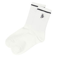 レディース ロングラインロゴソックス オフ 23～25cm LAKOLE/ラコレ