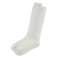 レディース ロングシアールーズソックス 新色 ライトグレー 23～25cm LAKOLE/ラコレ