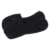 メンズ カラーカバーソックス ネイビー 25～27cm LAKOLE/ラコレ