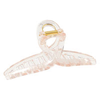 クリアループバンスクリップ ベージュ LAKOLE/ラコレ