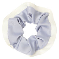 配色パイピングシュシュ ブルー LAKOLE/ラコレ