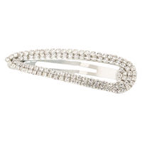 ビジュースリーヘアピン シルバー LAKOLE/ラコレ