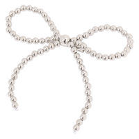 アダストリア ビーズリボンヘアクリップ LAKOLE/ラコレ