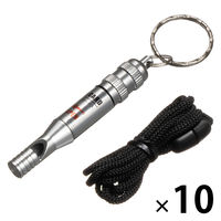 現場のチカラ 緊急用ホイッスル 251045　　1セット（1個×10） オリジナル