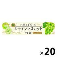 キャンディ 個包装  日本でそだったシャインマスカットのど飴 11粒入 1セット(1個×20) カンロ