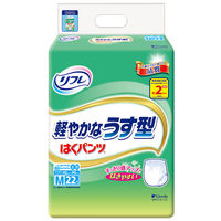 リブドゥコーポレーション リフレ はくパンツ 軽やかなうす型 Mサイズ 4904585035227 1パック(22枚)