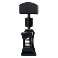 伊藤忠リーテイルリンク クリップホルダー カード差し付　ブラック V0801ーBK 1袋（10個入） オリジナル