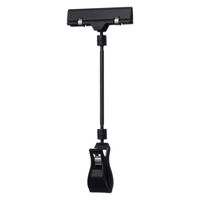 伊藤忠リーテイルリンク クリップホルダー 10ｃｍアーム　ブラック V160510ーBK　1セット（1袋(5個入)×3） オリジナル