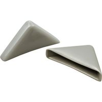 岩田製作所 IWATA 保護キャップ コーナー用 (10個入) 灰 HLGYC16X50-P 1袋(10個) 688-5345（直送品）