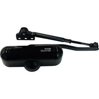 リョービ RYOBI 玄関・勝手口用 ドアクローザ S102P ブラック S102P-DB 1台 137-5117（直送品）
