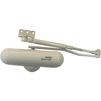 リョービ RYOBI 玄関・勝手口用 ドアクローザ S102P アイボリー S102P-IV 1台 139-5564（直送品）