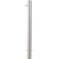 カネソウ 車止め ステンレス製 固定式 先付タイプ Eシリーズ EA0685RE-K 1本 259-4798（直送品）