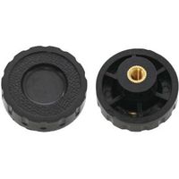 SUNCO ノブ(Rー1)ナット(黒 M5 (10本入り) N0-00-0340-0050-0000-00-10P 1パック(10個)（直送品）