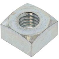 SUNCO 三価ホワイト 四角ナット W1/2 (1本入り) N0-00-0412-8040-0000-03-1P 1パック(1個)（直送品）