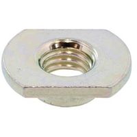 SUNCO 三価ホワイト T型溶接ナット(2B) M6 (40本入り) N0-00-0484-0060-0000-03-40P（直送品）