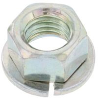 SUNCO 三価ホワイト スプリングナット 小形 M10 (10本入り) N0-00-0510-0100-0000-03-10P（直送品）