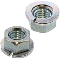 SUNCO 三価ホワイト ウィズナット(ツーロック M8 (B=13 (30本入り) N0-00-0520-0080-0000-03-30P（直送品）