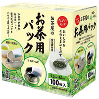 宇治の露製茶　お茶屋のお茶用パック　1箱（100枚入）（わけあり品）
