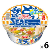 日清のどん兵衛 シーフードうどん 1セット（1個×6） 日清食品