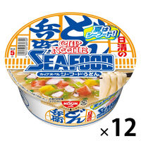 日清のどん兵衛 シーフードうどん 1セット（1個×12） 日清食品