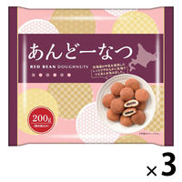 洋菓子 ドーナツ 個包装 あんどーなつ 約13個入 200g 1セット（1袋×3） クリート