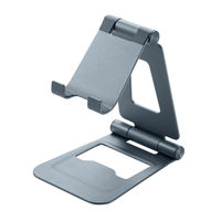 サンワサプライ  タブレットスタンド（2関節） PDA-STN82GY（直送品）