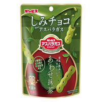 ギンビス しみチョコミニアスパラ合せ抹茶 40gx10 4901588231847 1セット(10個入)（直送品）