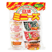 日清食品 ミニーズ カップ 東日本 41gX5個x6 4902105035764 1セット(6個入)（直送品）