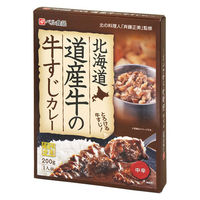 ベル食品(株) ベル食品 北海道 道産牛の牛すじカレー 200gx5 4902504152352 1セット(5個入)（直送品）