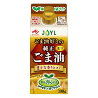 J-オイルミルズ Jオイルミルズ 純正ごま油 紙パック 300gx6 4902590151604 1セット(6個入)（直送品）