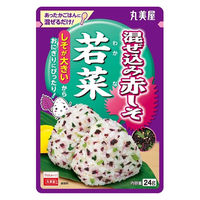 丸美屋食品工業 丸美屋 混ぜ込み赤しそ 若菜 24gx10 4902820118056 1セット(10個入)（直送品）
