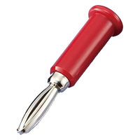 ケニス バナナプラグ バナナプラグ(赤(10個)) 31240250 1組(10個)（直送品）