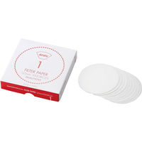 安積濾紙 定性ろ紙 No.1 125mm(100枚) 31380284 1箱(100枚)（直送品）