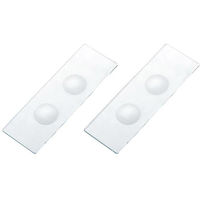 ケニス ホールスライドグラス 2穴(50枚) 31500616 1箱(50枚)（直送品）