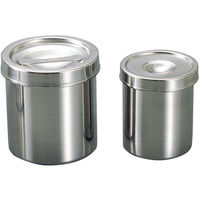 MONOVATE 透明蓋付ステンレス密閉容器 36L φ360×360×0.9mm CTH