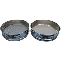 飯田製作所 試験用ふるい(75φ、100φ) 75φ×20mmH 250μm 37250418 1個（直送品）