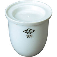 ニッカトー 揮発分測定用るつぼ(蓋付) 5個 37440360 1組(5個)（直送品）