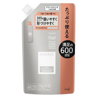 エッセンシャル flat フラット モイスト＆モイスト トリートメント 詰め替え 600ml 花王