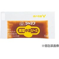 キユーピー 「業務用」減塩中濃ソースパック (5ML×40)×10袋（直送品）